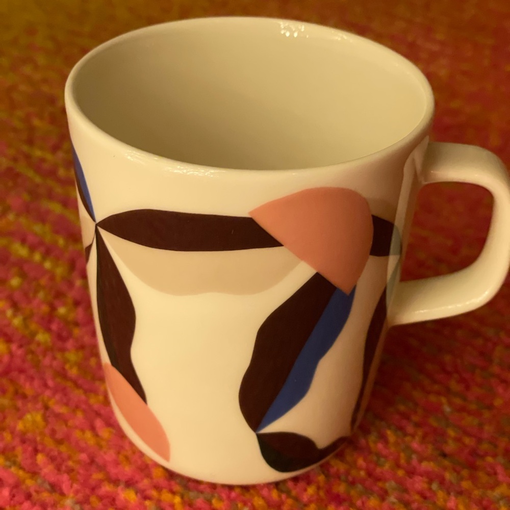 Marimekko Colorful Abstract Pattern Mug